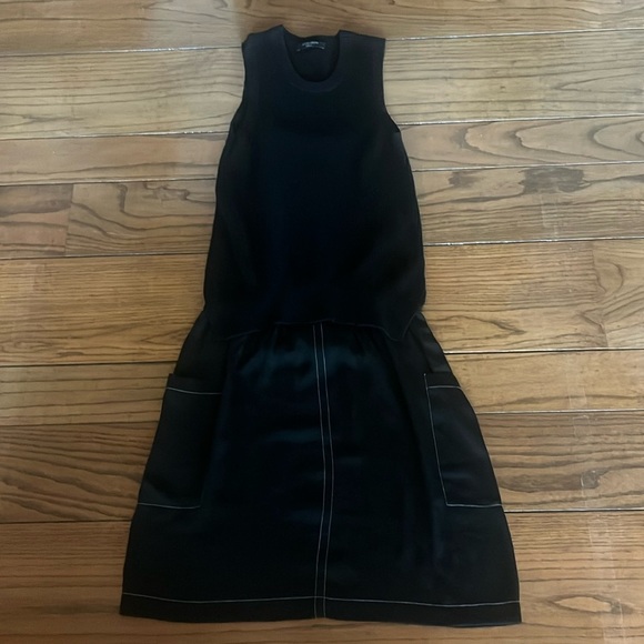 ALL SAINTS Alexis Dress Black Size S New Without Tag - Picture 5 of 12